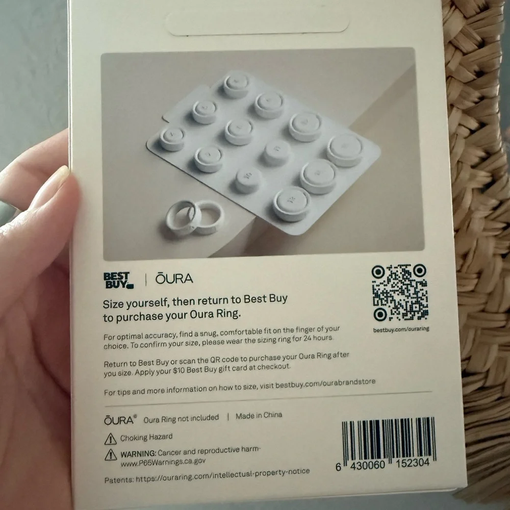 Sizing Kit for Oura Ring 4